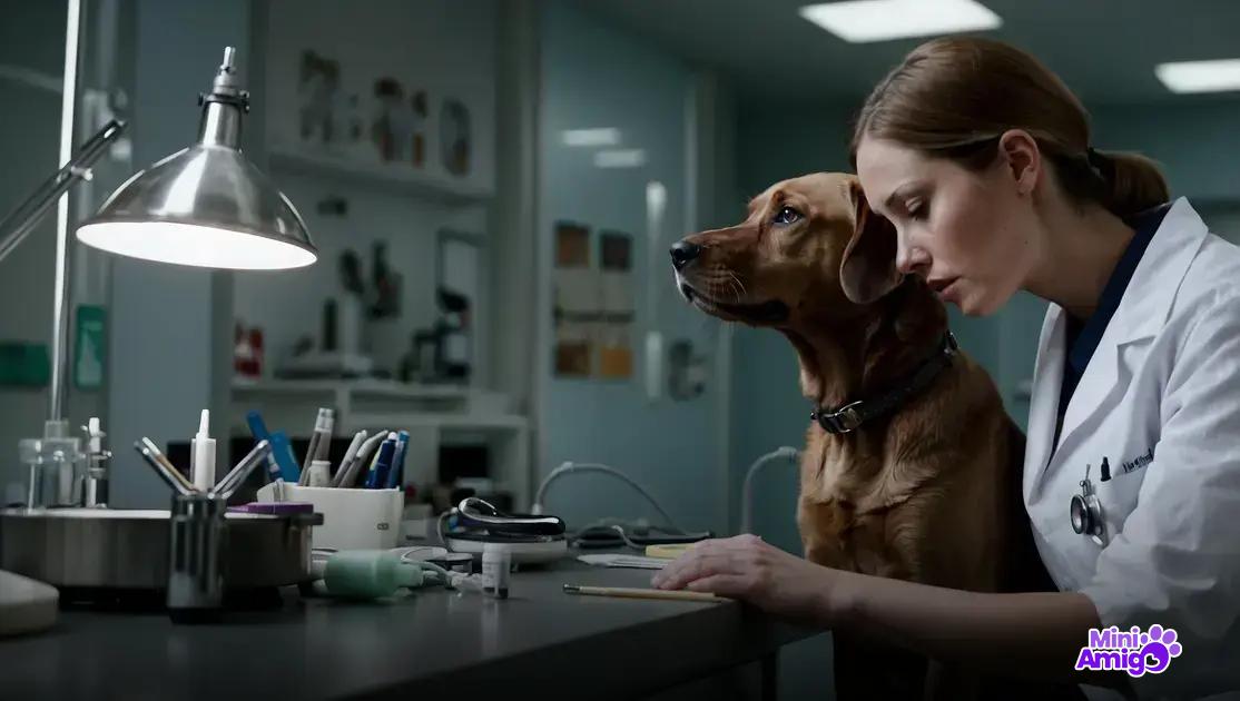 Diagnóstico: como o veterinário confirma Diagnóstico: como o veterinário confirma