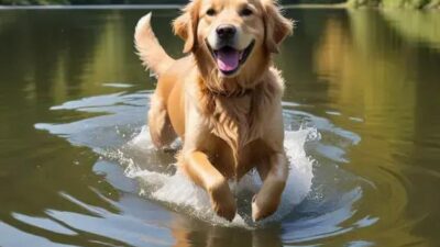 Como um cachorro medroso se tornou um nadador apaixonado