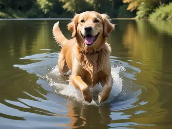 Como um cachorro medroso se tornou um nadador apaixonado